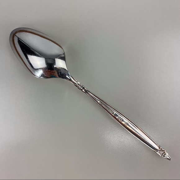 2/$20 1847 Rogers Bros. IS 1965 Vintage Silver Plate Garland Pattern Teaspoon - Picture 6 of 12